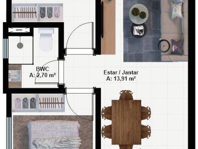 #1423 - Apartamento para Venda em Blumenau - SC